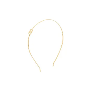 Valentino Brass Headbands Women's Gold