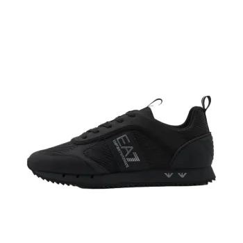 EMPORIO ARMANI EA7 Low Top Casual Shoes Men's Black