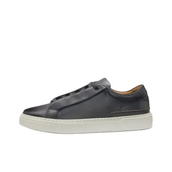 HUGO BOSS Gary Low Top Skateboard Shoes Men's Dark Gray