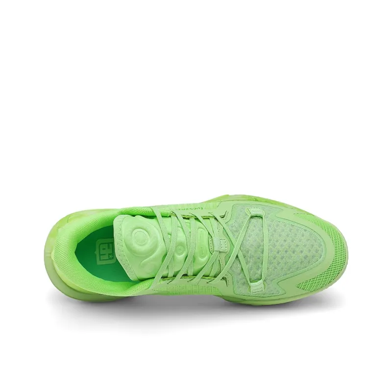 IVERSON Basketball Shoes Unisex Low Top Lime Green-3