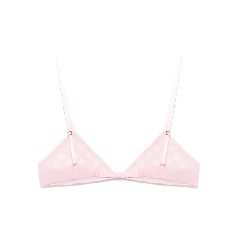 GUCCI GG motif Lace Bra-1