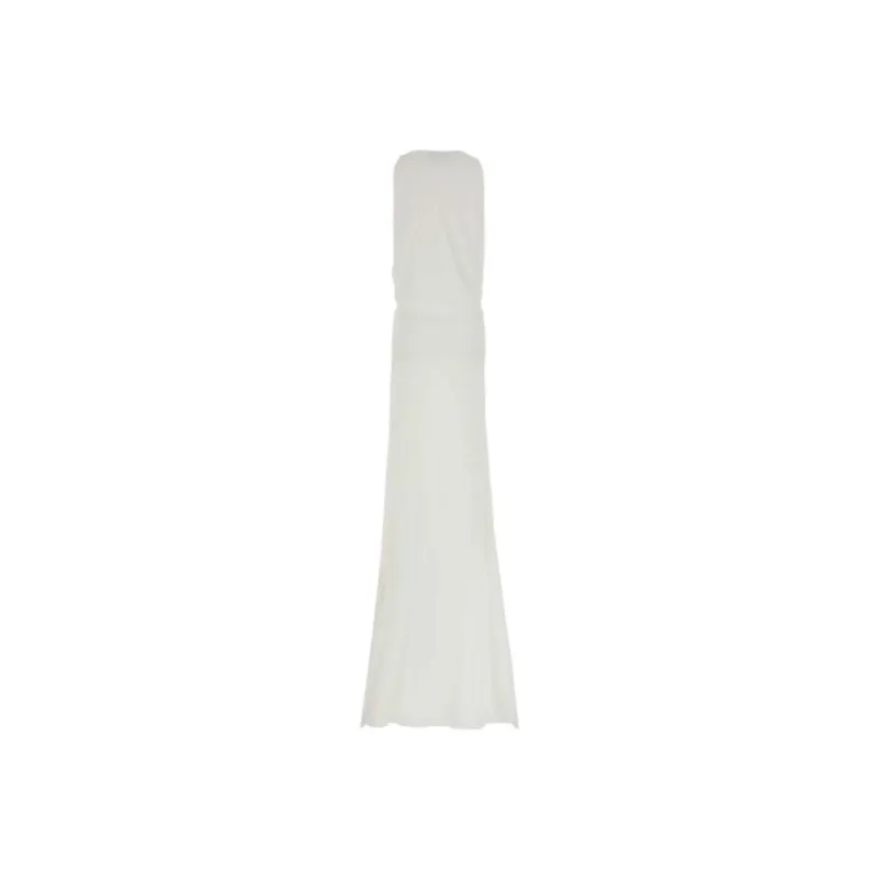 GUCCI Sleeveless Dress Women's White-1