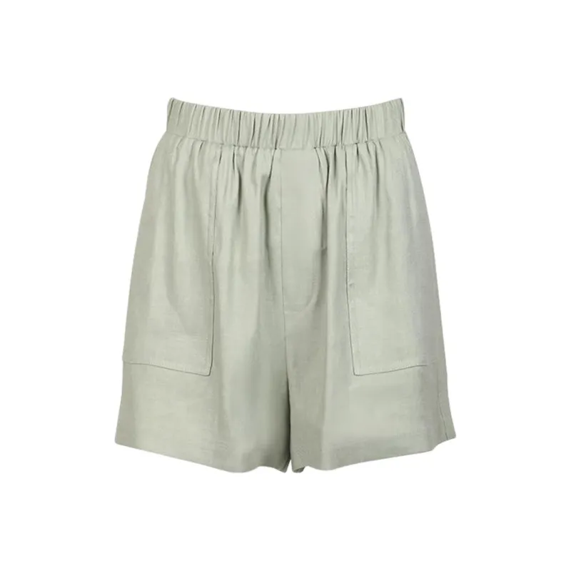 Anmani Casual Shorts Women's Dark Mist Green-0