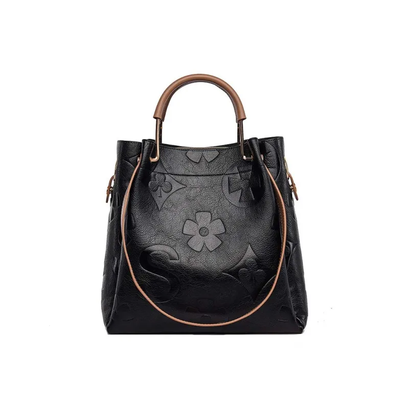 Boniu PU One Shoulder Handbag Women's Multicolor-0