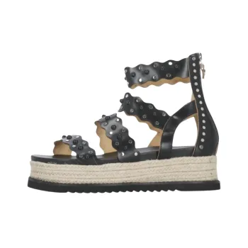 CULT GAIA One Strap Sandals 5cm Women's Black