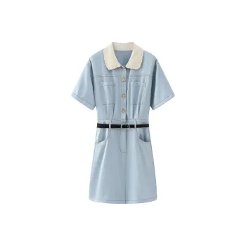 ABBY GODDESS Short Sleeved Dress Women's