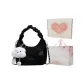 Black with Charm+Box+Shopping Bag