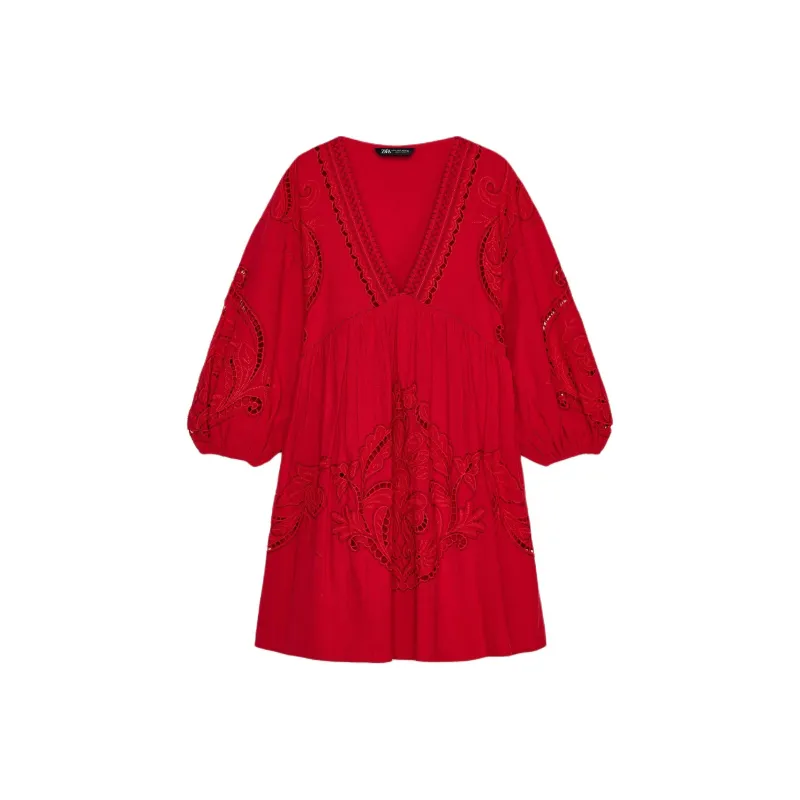 ZARA ZW Series Long Sleeved Dress Women's-0