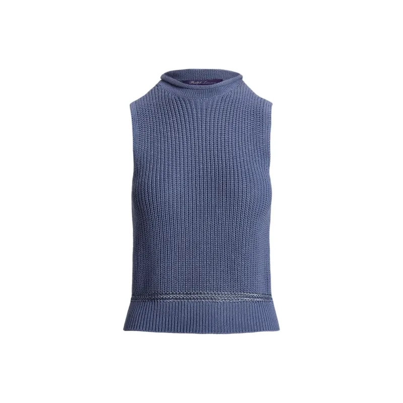 Ralph Lauren Collection Ribbed knit Top-0