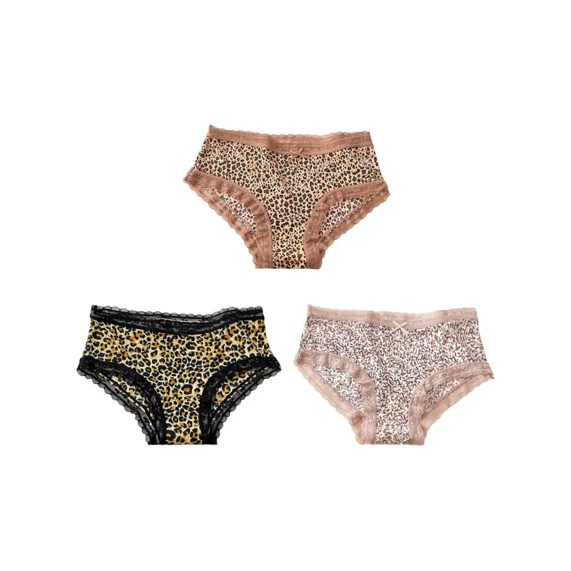 Flowers In Water Underpants Women's 3 Pack-5
