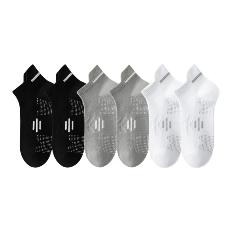 Lan Miao Ankle Socks Men's 6 Pack-2