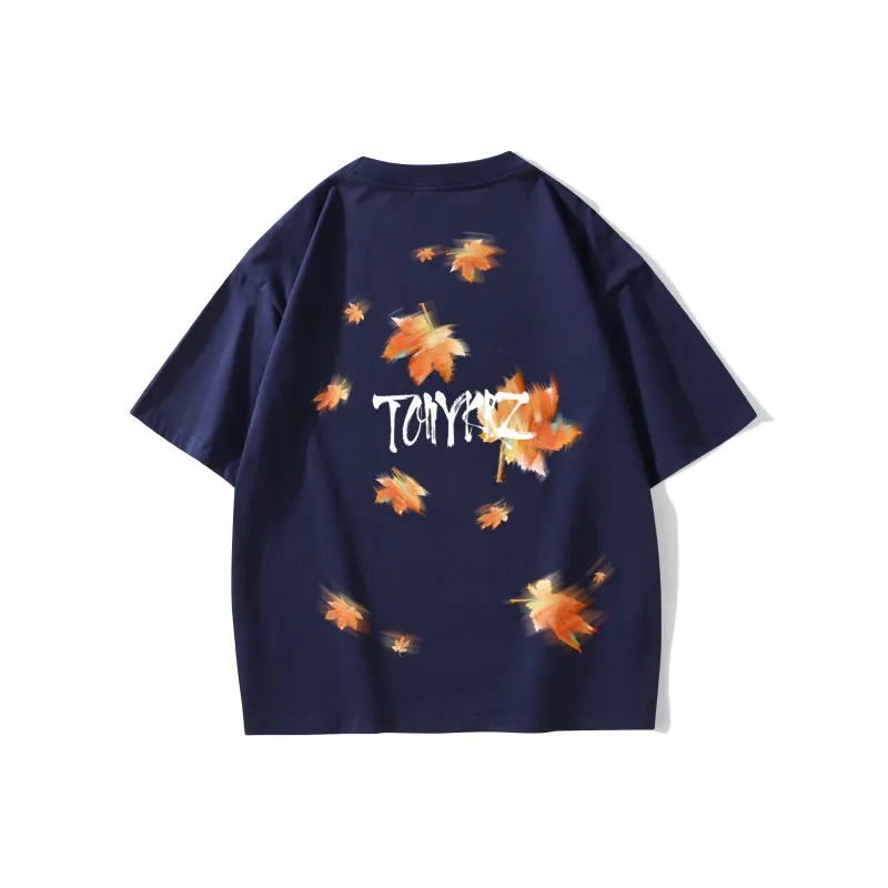 TONYKRZ T Shirts Unisex Navy Blue-0