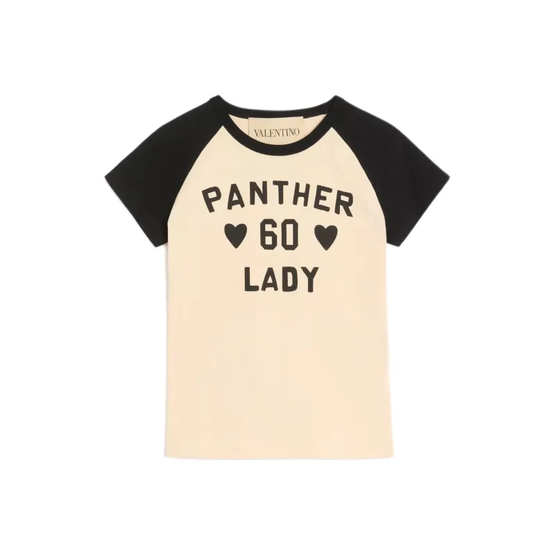 Valentino Raglan Sleeve T Shirt Women's Multicolor-0