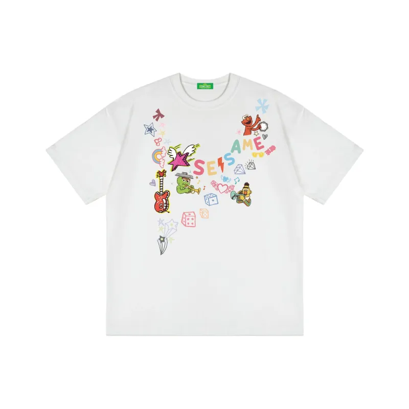 SESAME STREET T Shirts Unisex-0