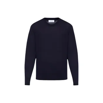 Ferragamo Logo Embroidered Crewneck Jumper