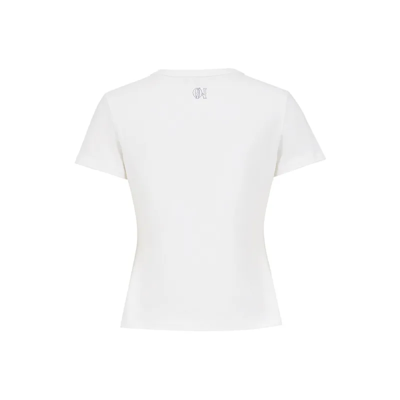 ONLY T Shirts Women's A43 Cream White-1