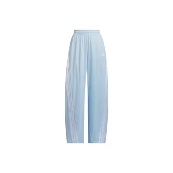 Adidas SS25 BANANA KNIT JOGGERS Casual Pants Women's Blue