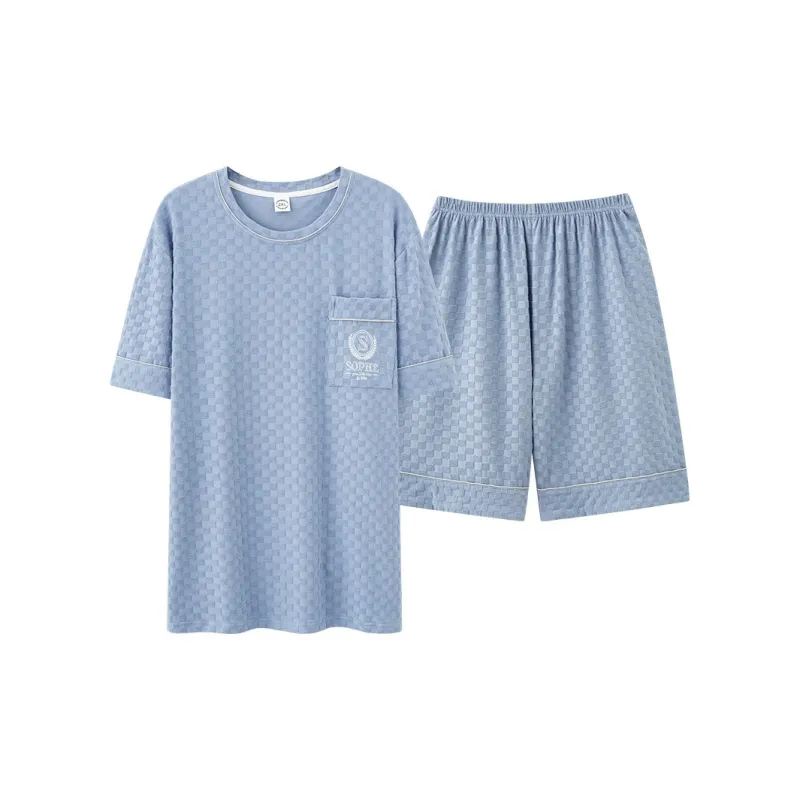 Cotton Gene Men Pajama Sets-0