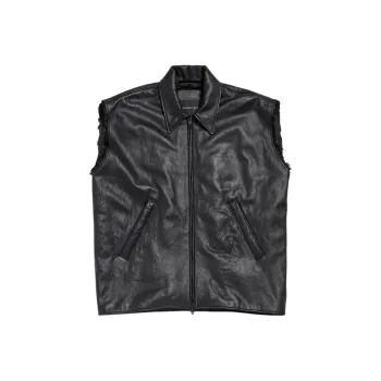 Balenciaga Vest Regular Fit Men's Black