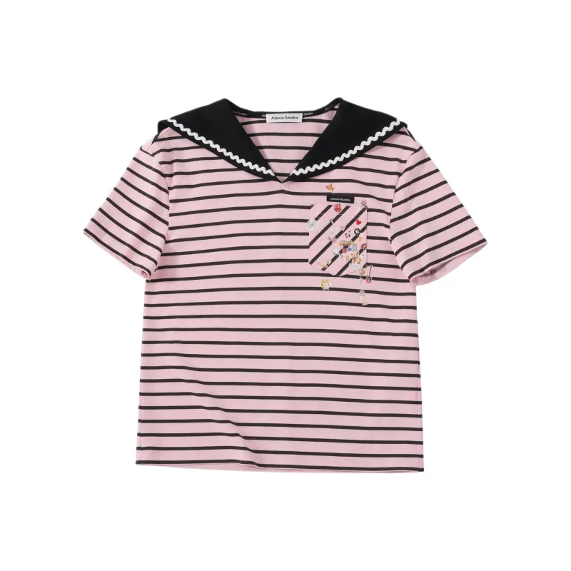 Alexia Sandra T Shirts Women's Pink-0