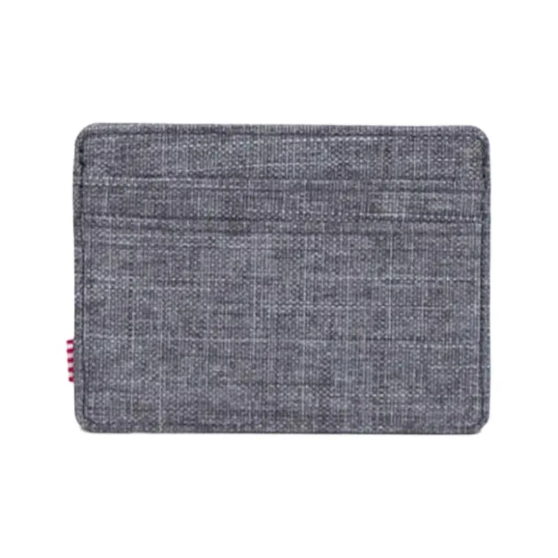 Herschel EcoSystem™ 600D Fabric Card Holder Unisex Gray-1