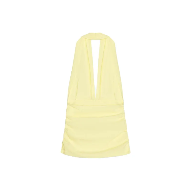ZARA Tank Tops Women's Yellow-1