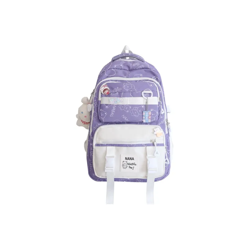 Wolfhorse Nylon Backpack Women's Multicolor-14