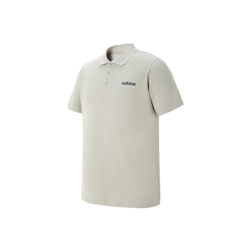 Adidas Polo Shirts Men Ecru-0