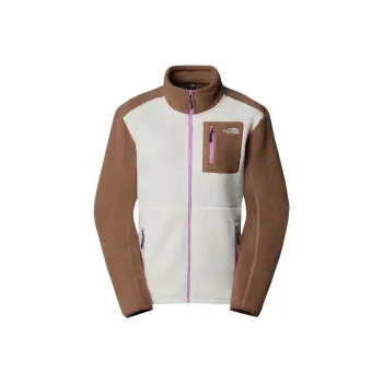 THE NORTH FACE Yumiori Velvet feel Coat Women's Dune White/Latte/Active Verbena