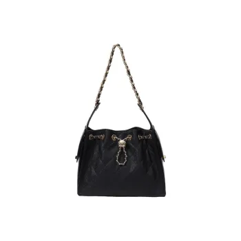 PAYOT Synthetic Leather 25bag Shoulder Bag Regular Women's Black
