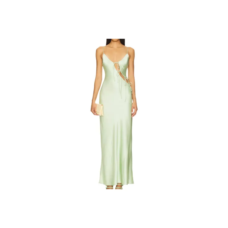 Lioness Slip Dress Women's Lime-0