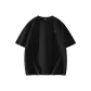 [100% cotton]Black (Hb Geometric Embroidered Chest Logo)