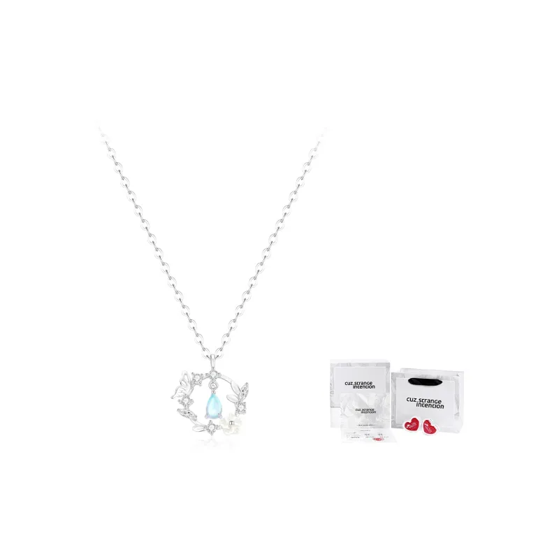 Cuz Strange Intention Zircon Necklaces Women's-2