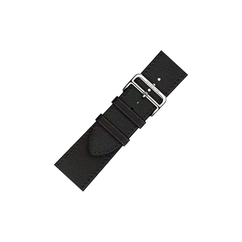 HERMES Apple Compatibility Watch Band 45mm Cowhide Leather Material-2
