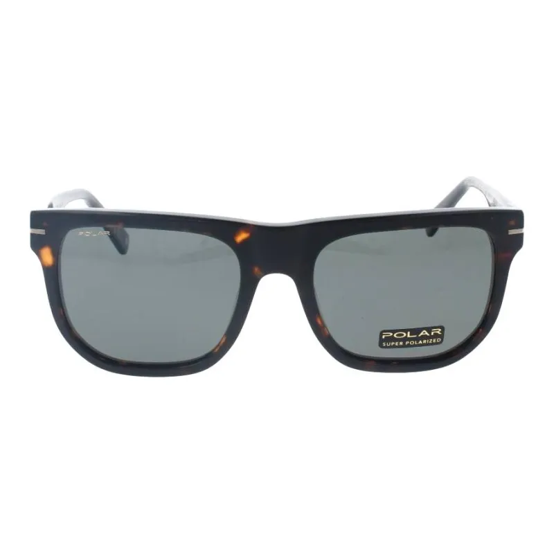 Polar Acetate Square Sunglasses Unisex Tortoiseshell-0