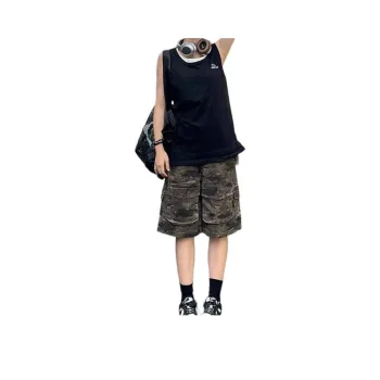 CORNILOT Cargo Shorts Unisex Camouflage