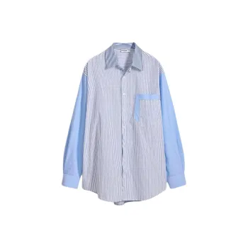 Desigual Shirts Men Aqua Blue