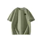 [100% cotton]Palm Green (Hb Geometric Embroidered Chest Logo)