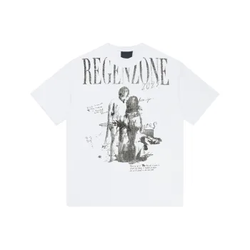 WKOOG T Shirts Unisex White
