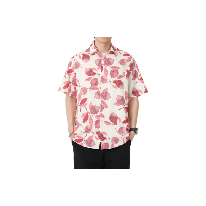 SIFLYTO Shirts Unisex Powdered Fruit & Leaf-0