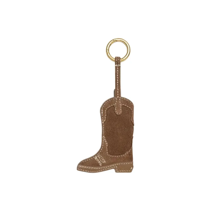 Zadig & Voltaire Cow Leather, Metal Keychains Women's Brown-1