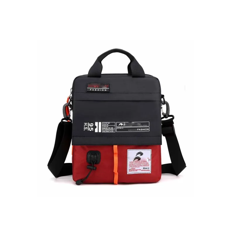Boniu Nylon Shoulder Bag, Crossbody Bag, Handbag Men's Multicolor-8