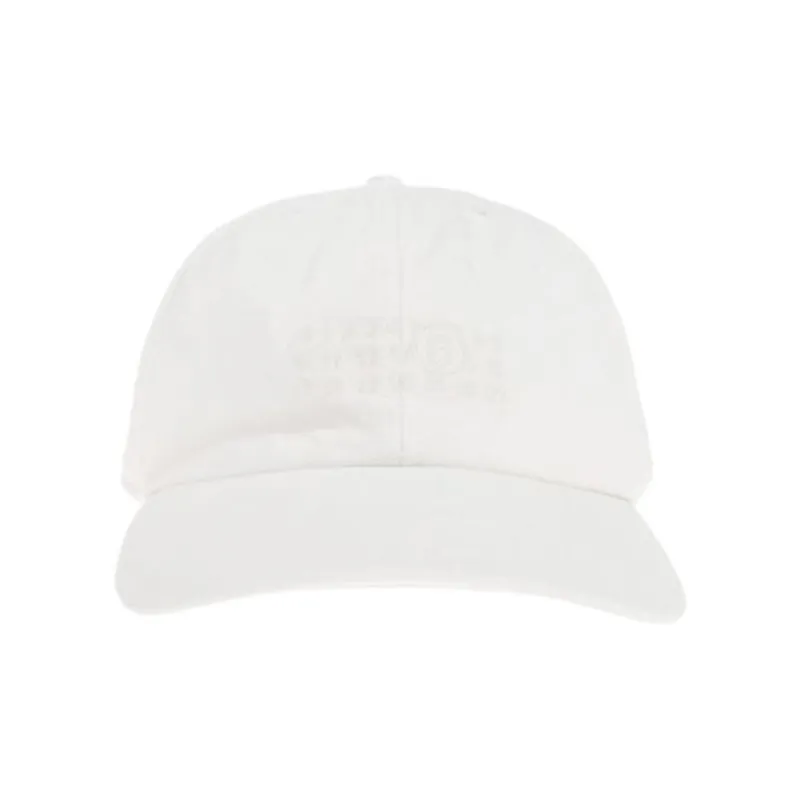 MM6 Maison Margiela Polyester, Cotton Baseball Caps Men's White-0