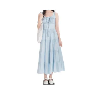 KAISER Slip Dresses Women's Blue