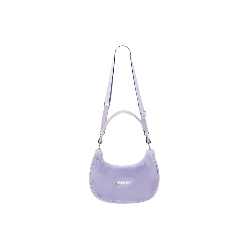 NERDY Hobo Bag Shoulder Bag Handbag Shoulder Bag Women's Purple-1