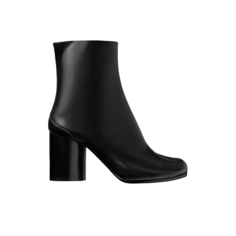 Maison Margiela Tabi Ankle Boots 8cm Women's Black-1