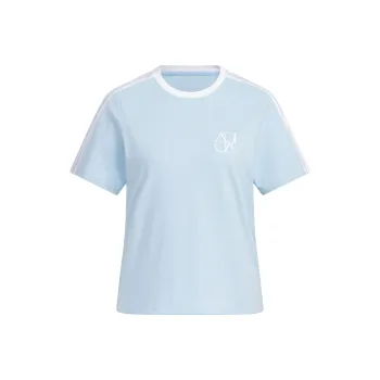 Adidas Dance SS25 T Shirt Women's Blue