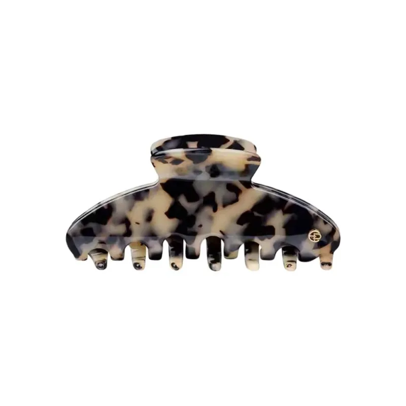 EVITA PERONI Acetate Plate Hair Clips Women's Brown-0