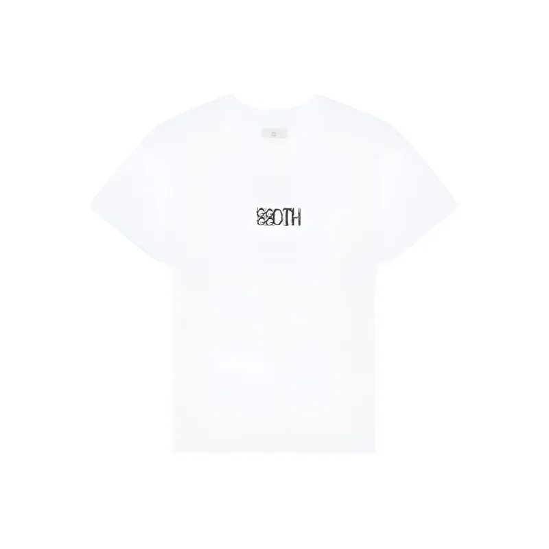 Givenchy Classic Fit Print T Shirt With Cut-0