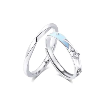 KUMET 999 Fine Silver Rings Unisex